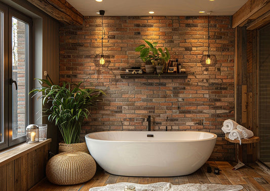 Amenajare baie rustica: Inspiratie si idei