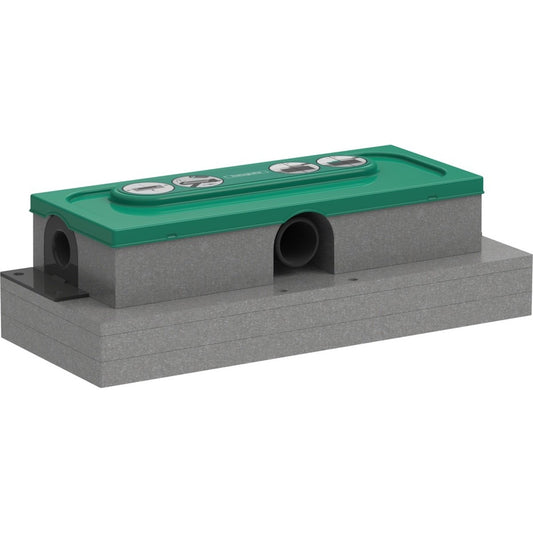 Sifon pardoseala Hansgrohe uBox H6 cm, pentru instalare plata