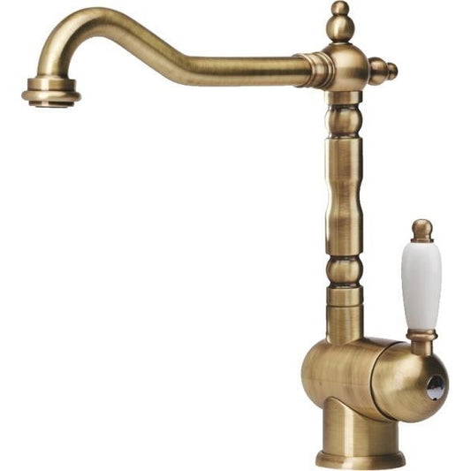 Franke Old England Baterie chiuveta bucatarie monocomanda, bronz