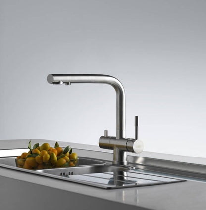 Franke Atlas Clear Baterie bucatarie monocomanda cu optiune de filtrare