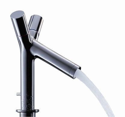 Baterie lavoar Hansgrohe Axor Starck 80, dubla comanda, cu ventil pop-up