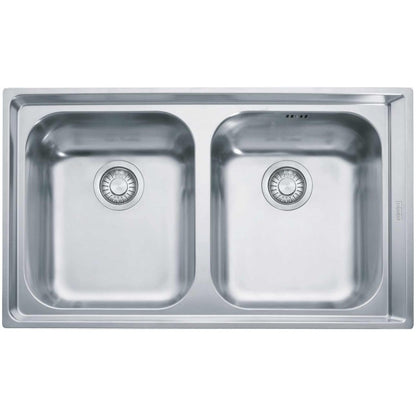 Franke Neptune NEX 620 Chiuveta bucatarie inox 86x51 cm, finisaj lucios