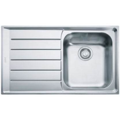 Franke Neptune NEX 611 Chiuveta bucatarie inox 86x51 cm, finisaj lucios