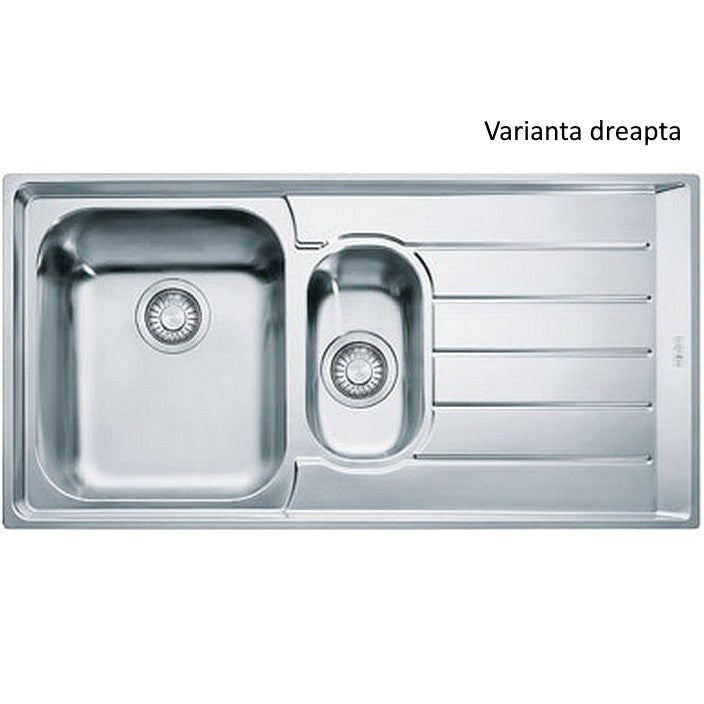 Franke Neptune NET 651 Chiuveta bucatarie inox 100x51 cm, finisaj microdekor