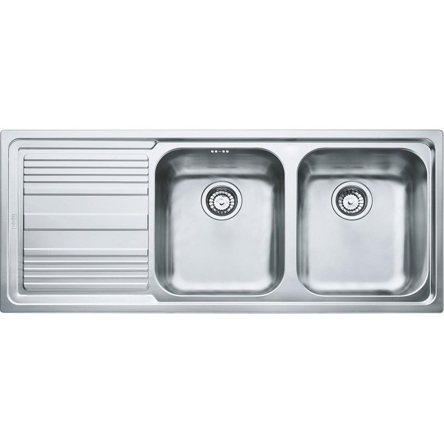 Franke Logica Line LLL 621 Chiuveta bucatarie inox 116x50 cm, finisaj dekor