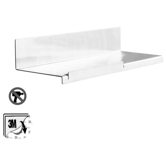 Bemeta Niva Polita din inox 30 cm, montaj adeziv