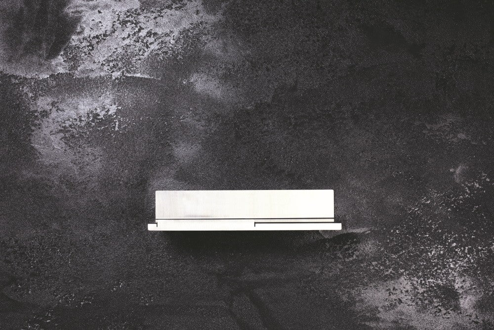 Bemeta Niva Polita din inox 30 cm, montaj adeziv