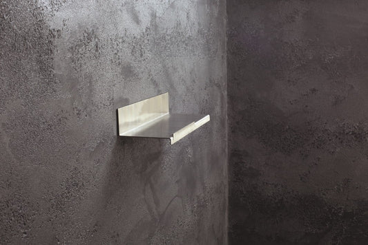 Bemeta Niva Polita din inox 30 cm, montaj adeziv