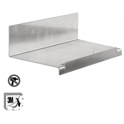 Bemeta Niva Polita din inox 18 cm, montaj adeziv