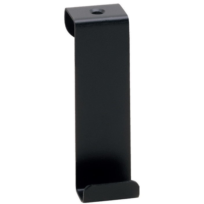 Bemeta Dark Cuier baie cu fixare pe usa, negru