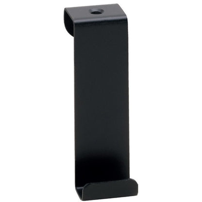 Bemeta Dark Cuier baie cu fixare pe usa, negru