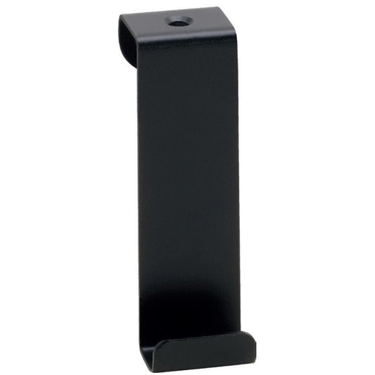 Bemeta Dark Cuier baie cu fixare pe usa, negru