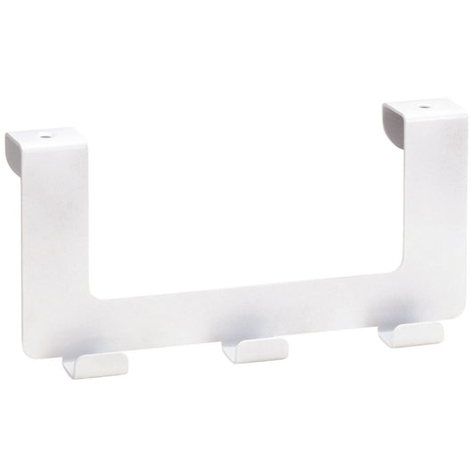 Bemeta White Cuier baie cu 3 brate, fixare pe usa, alb