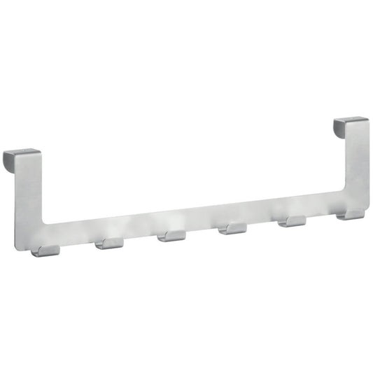 Bemeta Neo Cuier baie cu 6 brate, fixare pe usa, inox