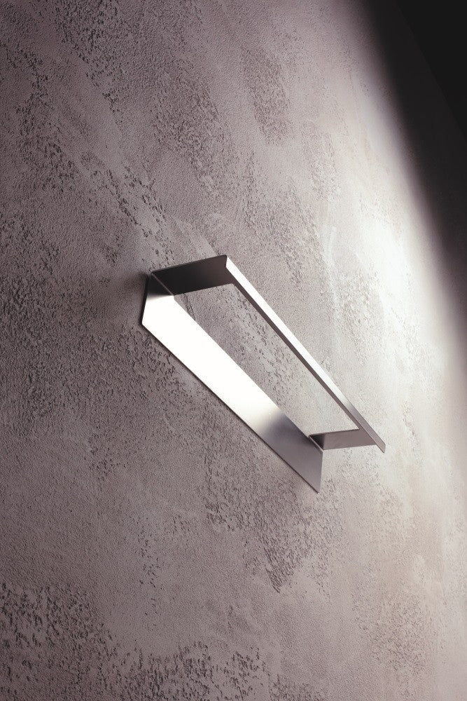 Bemeta Niva Suport prosop baie tip bara 34 cm, montaj adeziv, inox mat
