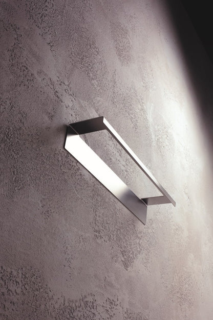 Bemeta Niva Suport prosop baie tip bara 34 cm, montaj adeziv, inox mat