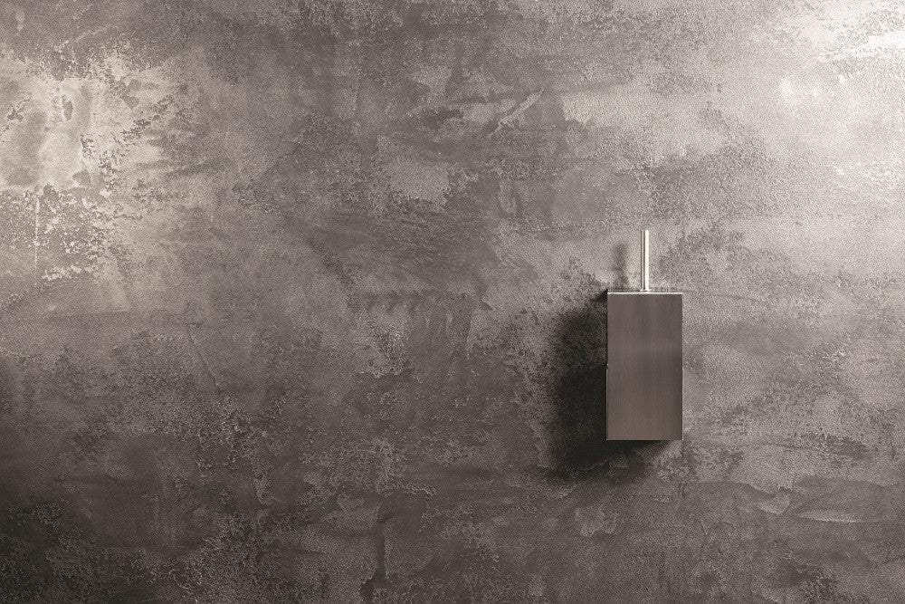 Bemeta Niva Perie WC cu suport, inox satinat