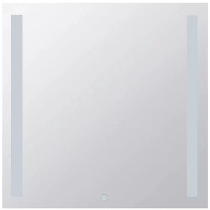 Bemeta Oglinda cu iluminare LED in lateral si touch sensor, 80xH80 cm