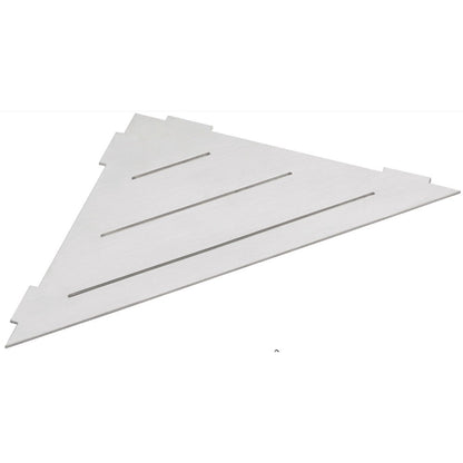 Bemeta Cytro Polita de colt triunghiulara, inox mat