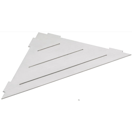 Bemeta Cytro Polita de colt triunghiulara, inox mat