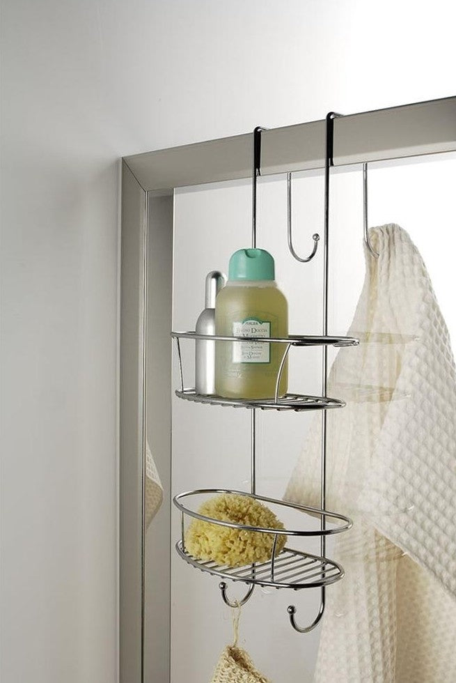 Metaform Suction Look Polita dus dubla pentru cabina de dus