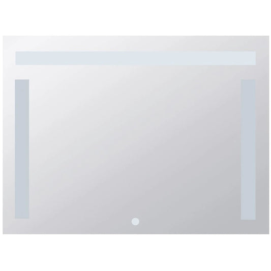 Bemeta Oglinda cu iluminare LED in partea de dus si lateral si touch sensor, 80xH60 cm