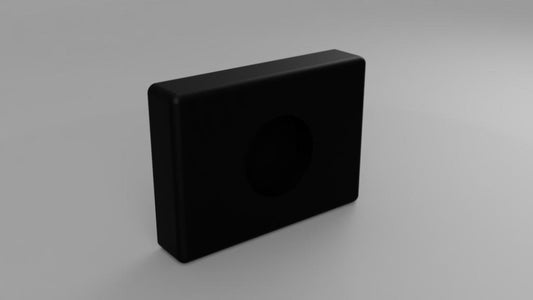 Bemeta Dark Dispenser pungi igienice, negru
