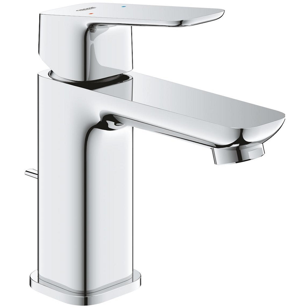 Baterie lavoar Grohe Cubeo, cu ventil pop-up, marime S, crom