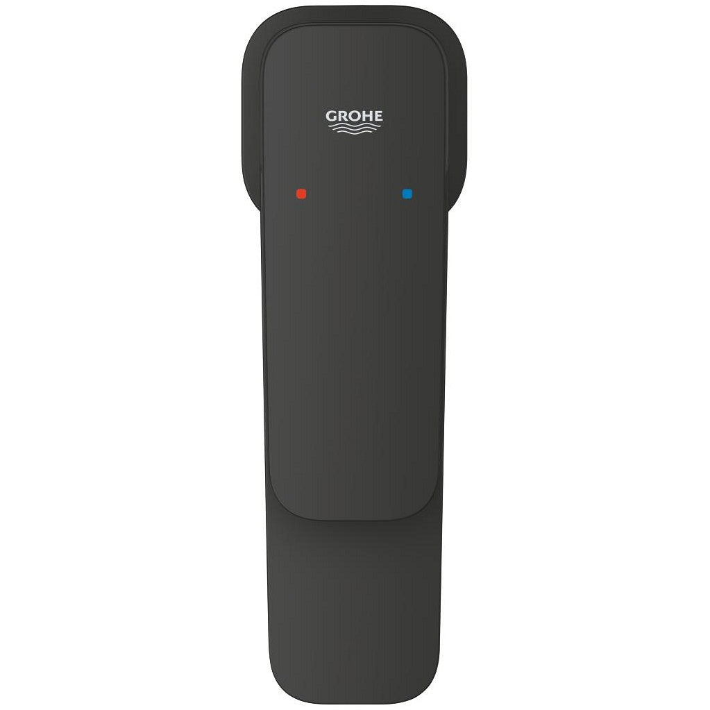 Baterie lavoar Grohe Cubeo, fara ventil, marime S, negru mat