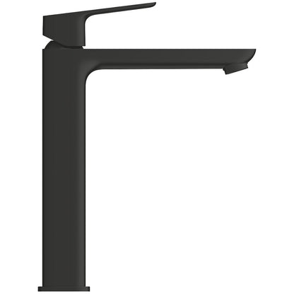 Baterie lavoar pe blat Grohe Cubeo, marime XL, negru mat