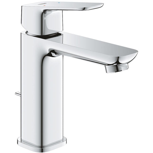 Baterie lavoar Grohe Cubeo, cu ventil pop-up, marime M, crom
