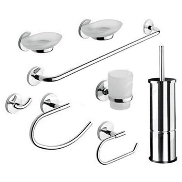 Metaform One Kit 8 piese cromat