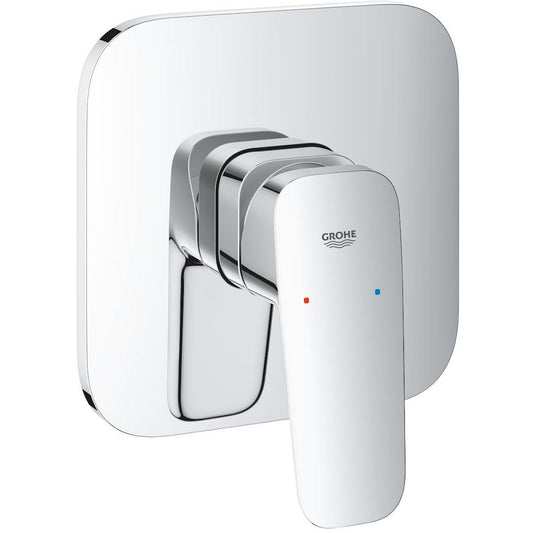 Grohe Cubeo Baterie dus monocomanda cu montaj incastrat, crom
