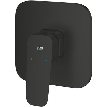 Grohe Cubeo Baterie dus monocomanda cu montaj incastrat, negru mat