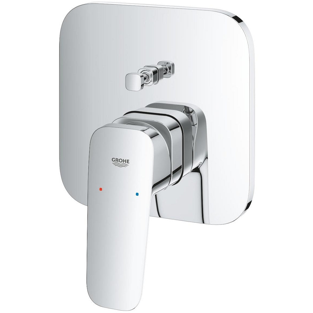 Grohe Cubeo Baterie cada dus monocomanda incastrata, crom