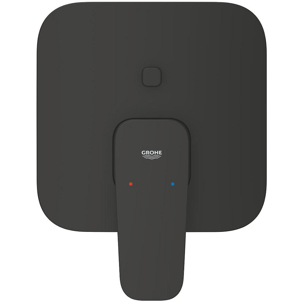 Grohe Cubeo Baterie cada dus monocomanda incastrata, negru mat