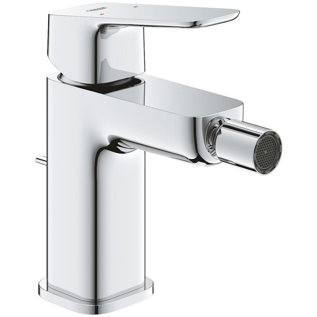 Grohe Cubeo Baterie bideu cu ventil pop-up, crom
