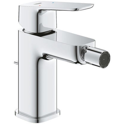 Grohe Cubeo Baterie bideu cu ventil pop-up, crom