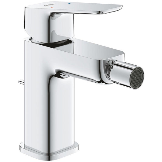 Grohe Cubeo Baterie bideu cu ventil pop-up, crom