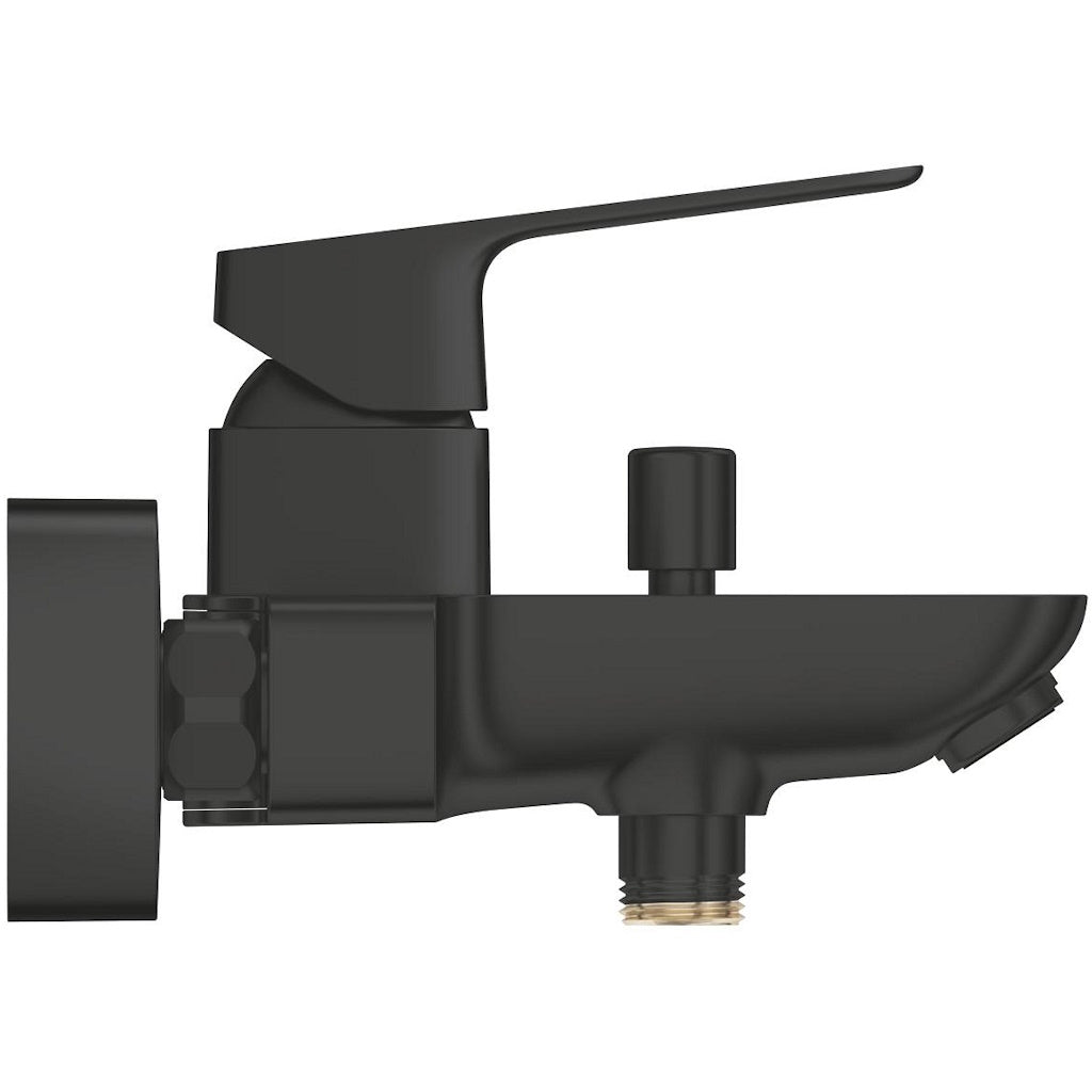 Grohe Cubeo Baterie cada dus monocomanda, negru mat