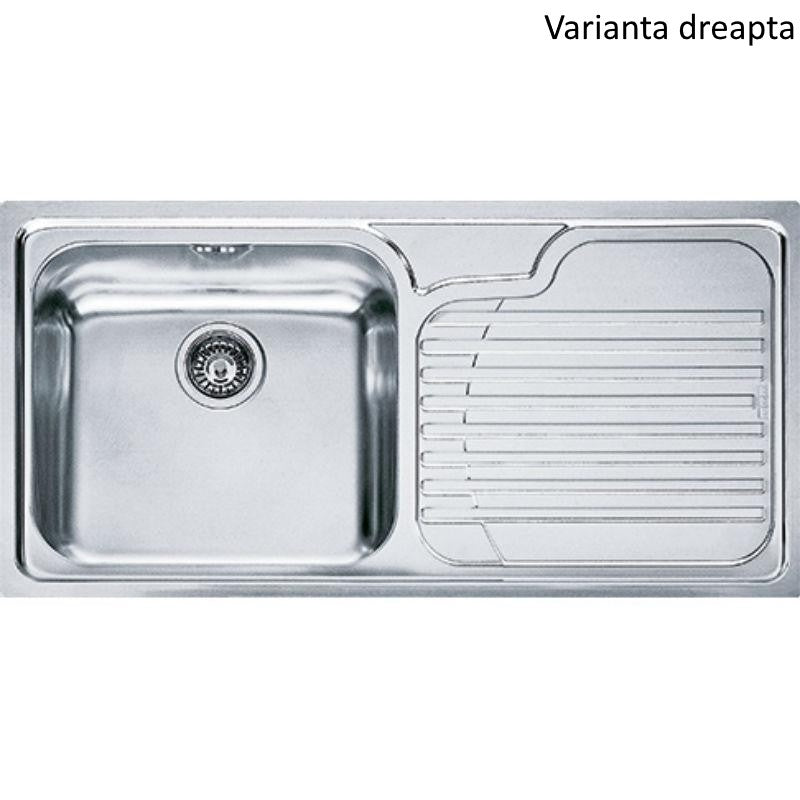 Franke Galassia GAX 611 Chiuveta bucatarie inox 100x50 cm, finisaj lucios