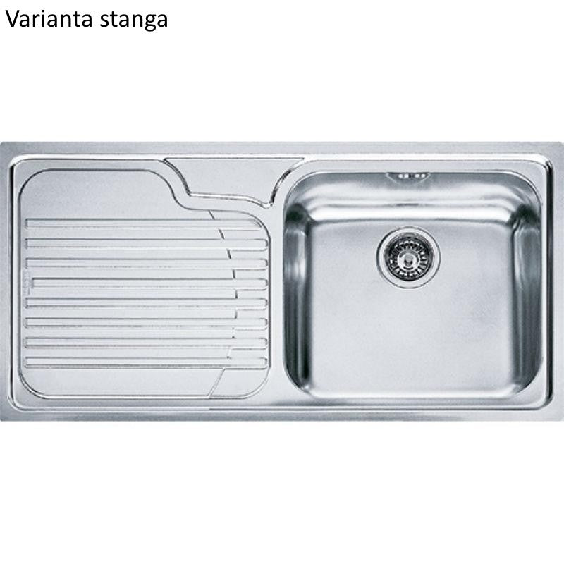 Franke Galassia GAX 611 Chiuveta bucatarie inox 100x50 cm, finisaj lucios