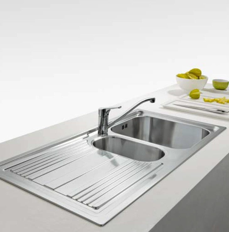 Franke Logica Line LLL 651 Chiuveta bucatarie inox 100x50 cm, finisaj dekor