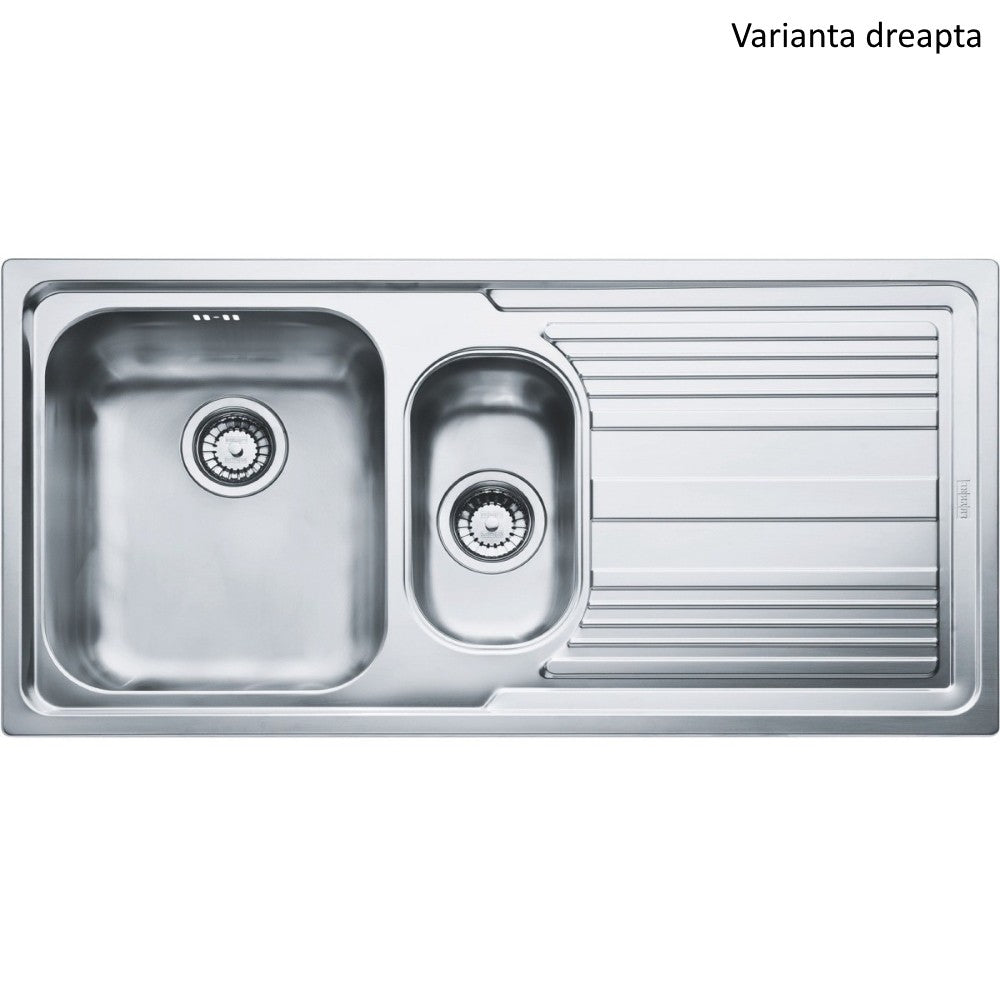 Franke Logica Line LLX 651 Chiuveta bucatarie inox 100x50 cm, finisaj lucios