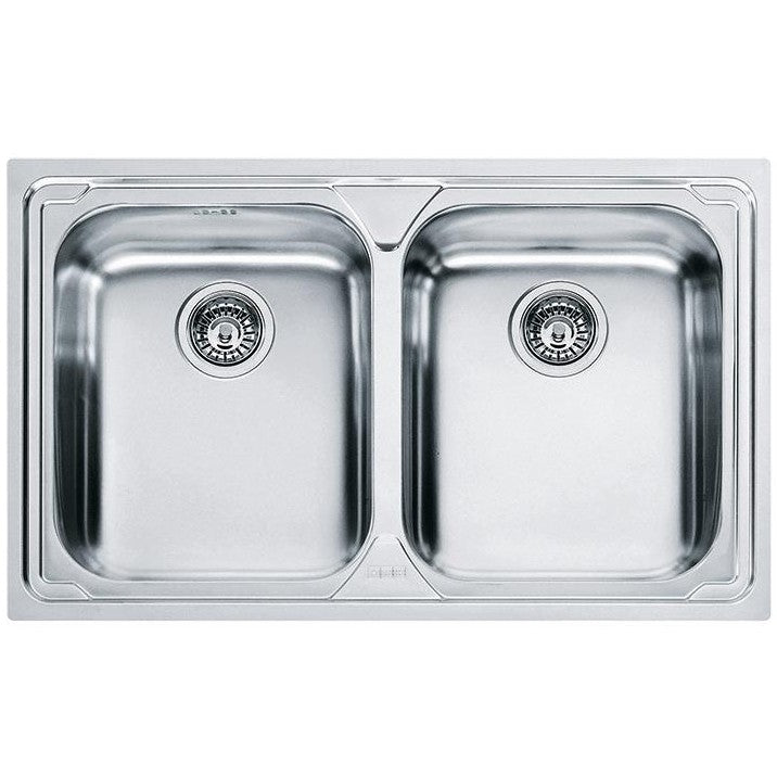 Franke Logica Line LLL 620 Chiuveta bucatarie inox 79x50 cm, finisaj dekor