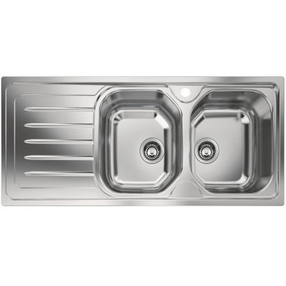 Franke Onda Line OLX/OLL 621 Chiuveta bucatarie inox 116x50 cm, picurator stanga, finisaj lucios