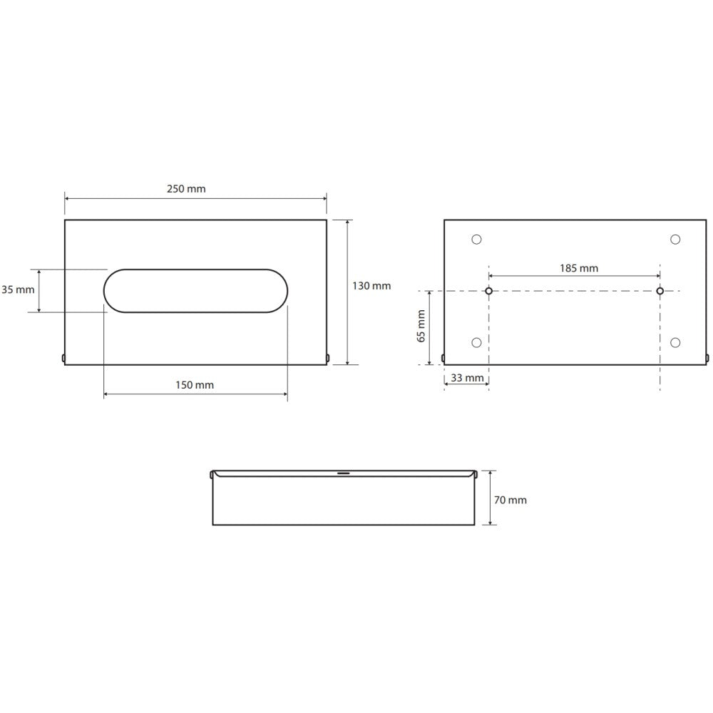 Bemeta Retro Dispenser servetele, bronz