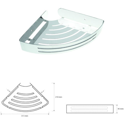 Bemeta Cytro Polita de colt (savoniera dus) 31 cm
