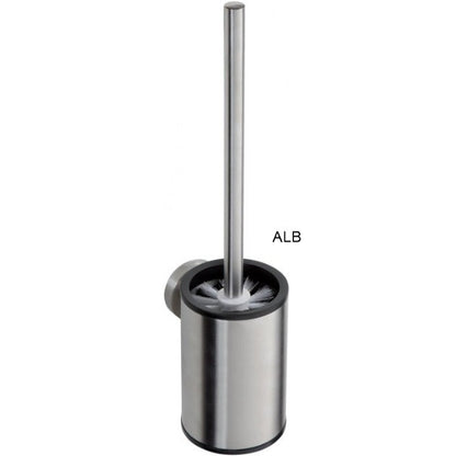 Bemeta Neo Perie WC cu suport, montaj pe perete, inox