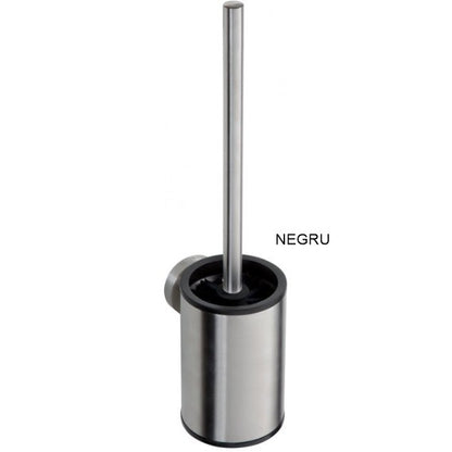 Bemeta Neo Perie WC cu suport, montaj pe perete, inox